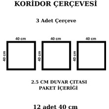 Diecor Dekoratif Boyanabilir Antre ve Koridor Çerçevesi, Duvar Çıtası