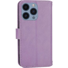 YH Mall Iphone 14 Için Flip Case Artı Kart Tutucu Pu Deri Kickstand Anti (Yurt Dışından)