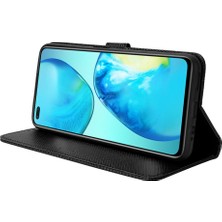 YH Mall Infinix Not 8 Kapak Için Kılıf Kickstand Manyetik Cüzdan Kart Tutucu (Yurt Dışından)