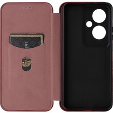 YH Mall Kart Tutucu Kickstand Manyetik Karbon ile Oppo Oppo 11F 5g Için Kılıf (Yurt Dışından)