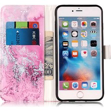 YH Mall Iphone 6 Için Flip Case Artı/6s Artı Manyetik Kart Yuvaları Tutucu Pu Deri (Yurt Dışından)