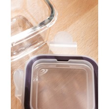 Madame Coco Marle 3'lü Kare Mini Saklama Kabı - 150ML