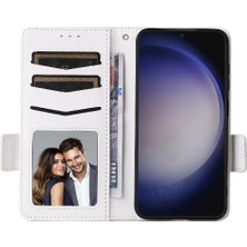 YH Mall Samsung Galaxy S24 Cüzdan Manyetik Yan Toka Pu Deri Kart (Yurt Dışından)