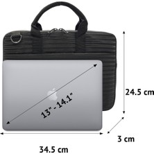 Beutel Licht Vegan Deri 13"- 14.1" - 15.6" - 16,1" Evrak Laptop Notebook MacBook Bilgisayar Çantası