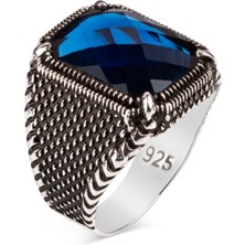 Ksr Moda Ksrmoda Zirkon Taşlı Pençe Model 925 Ayar Gümüş Yüzük