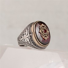 Ksr Moda Zirkon Taşlı 925 Ayar Gümüş Yüzük