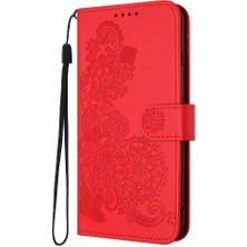 YH Mall Infinix Not 40 4g Flip Folio Kitap Kickstand Koruyucu Pu Için Flip Case (Yurt Dışından)