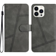 YH Mall IPhone 14 Için Flip Case Pro Cüzdan Pu Deri Flip Folio Kart Yuvaları Tutucu (Yurt Dışından)