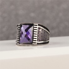 Ksr Moda Zirkon Taşlı 925 Ayar Gümüş Yüzük