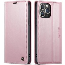 YH Mall Iphone 15 Için Flip Case Pro Çılgın At Pu Deri Kickstand Kart Tutucu (Yurt Dışından)