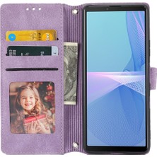 YH Mall Sony Xperia 10 Iii Için Flip Case Manyetik Kapatma Pu Deri Darbeye (Yurt Dışından)