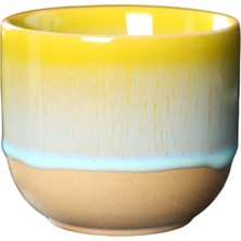 Cosy Zone Çay Bardakları 150ML Sake I Latte Espresso Sarı Için Kung Fu Çay Bardağı (Yurt Dışından)
