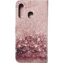 YH Mall Samsung Galaxy A60 Mermer Desen Pu Deri Cüzdan Kart Için Flip Case (Yurt Dışından)