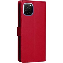 YH Mall Kart Yuvası ile Huawei Nova Y61 Için Flip Case Iş Cüzdan Telefon Kılıfı (Yurt Dışından)