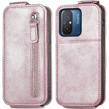 YH Mall Fermuarlar Xiaomi Redmi 12C Deri Kılıf Cüzdan Fonksiyonu Için Flip Case Moda (Yurt Dışından)