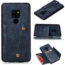 YH Mall Huawei Mate 20 Darbeye Koruyucu Kickstand Buit Için Cüzdan Kılıf (Yurt Dışından)