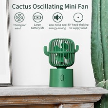 SZYKD 6'lı Kaktüs Taşınabilir Mini Fan Beyaz (Yurt Dışından)