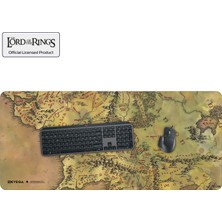 Exvega Lord Of The Rings Middle Earth Map Mousepad Xxl 90×40