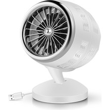 SZYKD Mini USB Hava Konveksiyon Döngüsü Elektrikli Fan Hava Soğutucu Gümüş (Yurt Dışından)