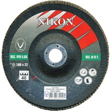 Nikon N33001 Zirkonyum Flap Disk 115X40 Kum 20’li