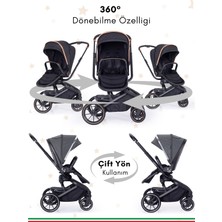 Prego Calista 360 Derece Dönebilen Travel Çift Yönlü Bebek Arabası