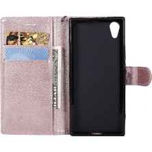 YH Mall Kart Yuvası ile Sony Xperia Xa1 Için Flip Case Yüksek Kalite Deri Klasik (Yurt Dışından)