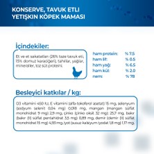 Monge Fresh Adult Chicken Tavuk Etli Yetişkin Köpek Maması Konserve 400 gr