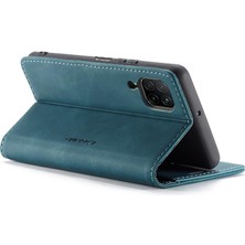 YH Mall Huawei P40 Lite Için Flip Case Kılıf Kart Yuvası Kickstand Vintage Pu Deri (Yurt Dışından)