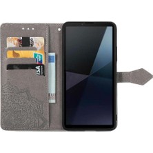 Bdt Shop Sony Xperia 10 Vı Flip Kapak Için Flip Case Deri Kılıf Basit Iş (Yurt Dışından)