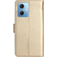 Bdt Shop Xiaomi Redmi Not 12 Için Filp Durumda 5g Pu Deri Bilek Kayışı Kart Tutucu (Yurt Dışından)