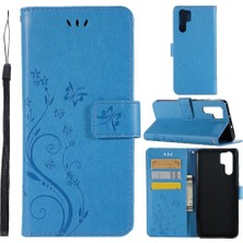 Bdt Shop Huawei P30 Pro Bilek Kayışı Pu Deri Kickstand Kart Tutucu Için Filp Durumda (Yurt Dışından)