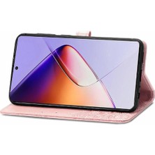 Bdt Shop Infinix Not 40 Flip Kapak Kılıf Için Flip Case Zarif Desen (Yurt Dışından)