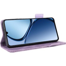 Bdt Shop Realme C63 Kart Tutucu Manyetik Cüzdan Toka Kapağı ile Flip Case (Yurt Dışından)