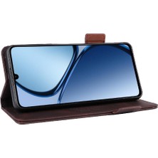 Bdt Shop Realme C63 Kart Tutucu Manyetik Cüzdan Toka Kapağı ile Flip Case (Yurt Dışından)