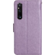 Bdt Shop Sony Xperia 1 V Için Filp Durumda Manyetik Kapatma Kart Tutucu Pu Deri (Yurt Dışından)