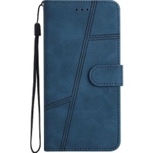 Bdt Shop IPhone 14 Için Flip Case Artı Bilek Kayışı Kart Yuvaları Tutucu Manyetik Kapak (Yurt Dışından)