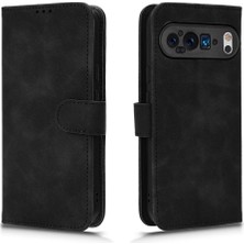 YH Mall Kart Tutucu Kickstand Deri Folio Flip ile Google Pixel 9 Pro Için Kılıf (Yurt Dışından)