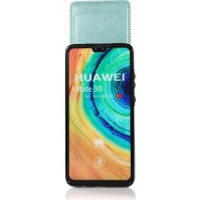 Bdt Shop Huawei Mate 30 Manyetik Toka Kickstand Kart Tutucu ile Uyumlu (Yurt Dışından)