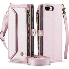 YH Mall Iphone 6 Için Crossbody Durumda Artı/6s Artı Fermuar Faturaları Yuvası Kart Tutucu Için (Yurt Dışından)