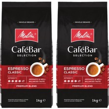 Melitta Cafebar Selection Espresso Classic Çekirdek Kahve 2X1000GR 2'li Set No.4