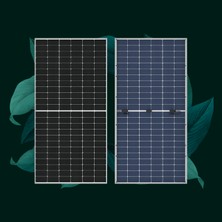 Sistem Solar Bifacial 550W Watt Güneş Paneli Monokristal 144 Hücre Solar Panel