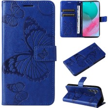 YH Mall Samsung Galaxy M54 Flip Kickstand Için Kılıf Kart Yuvası Standı ile Darbeye (Yurt Dışından)