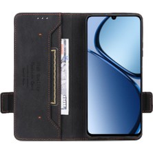 YH Mall Realme C63 Kart Tutucu Manyetik Cüzdan Toka Kapağı ile Flip Case (Yurt Dışından)