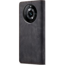 YH Mall Realme 11 Pro 5g Için Flip Case Vintage Pu Deri Cüzdan Manyetik Kapatma (Yurt Dışından)