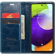 YH Mall Samsung Galaxy Için Flip Case A52S 5g Kickstand Kart Tutucu Çılgın At (Yurt Dışından)