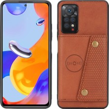 YH Mall Cüzdan Durumda Xiaomi Redmi Için Not 11 Pro 4g Cüzdan Kılıf Kickstand Kart In (Yurt Dışından)