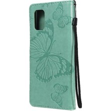 YH Mall Samsung Galaxy M51 Pu Deri Flip Kickstand Manyetik Kapak Kapak (Yurt Dışından)