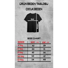 Elbiseciniz Unisex Bisiklet Yaka Grany Sırt Baskılı Siyah T-Shirt