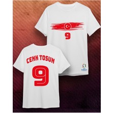 Elbiseciniz Milli Takım Euro Cenk Tosun Tasarımlı T-Shirt -Milli Takım Tişört 2024