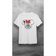 Elbiseciniz Mickey Mouse Tshirt Yetişkin Çocuk Kombinler (Anne - Çocuk Ayrı Satılmakta)